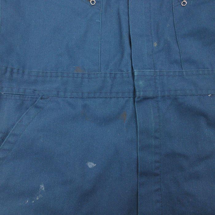 W40/古着 ディッキーズ 長袖 ワーク ツナギ メンズ 90年代 90s 大きいサイズ タロン 紺 26feb09 Dickies（ディッキーズ） W40/古着 長袖 ワーク ツナギ メンズ 90年代