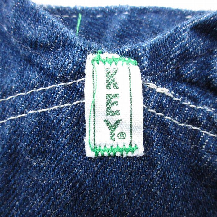KEY 【20%OFF】W38/古着 キー オーバーオール メンズ 90年代 90s