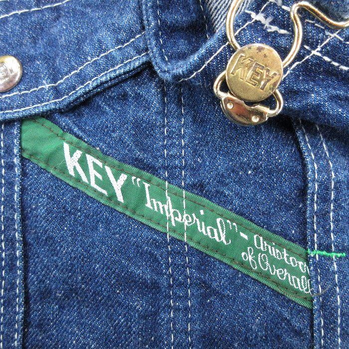 KEY 【20%OFF】W38/古着 キー オーバーオール メンズ 90年代 90s