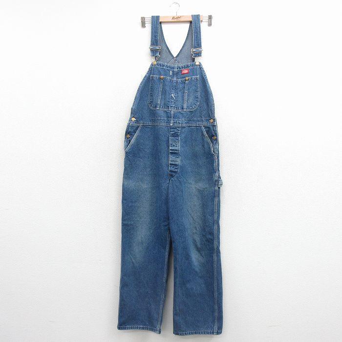 Dickies（ディッキーズ） W38/古着 オーバーオール メンズ 80年代 80s