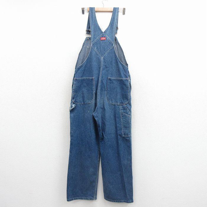Dickies（ディッキーズ） W38/古着 オーバーオール メンズ 80年代 80s