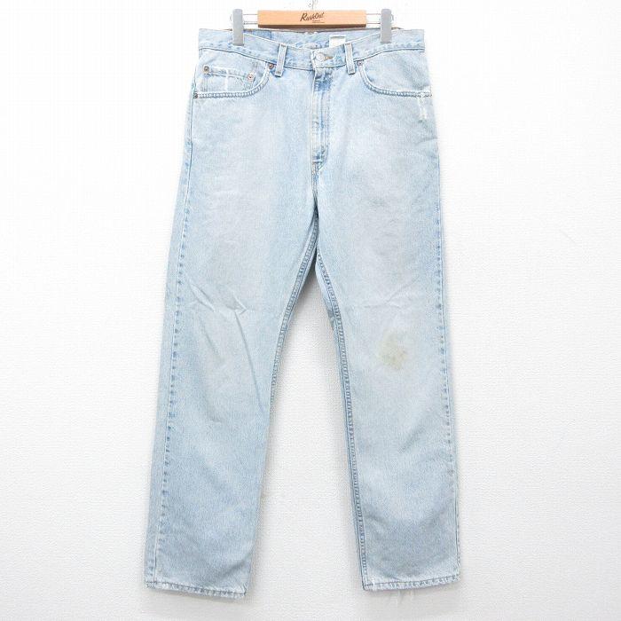 Levi's（リーバイス） W33/古着 ジーンズ Levis 505 メンズ 90s