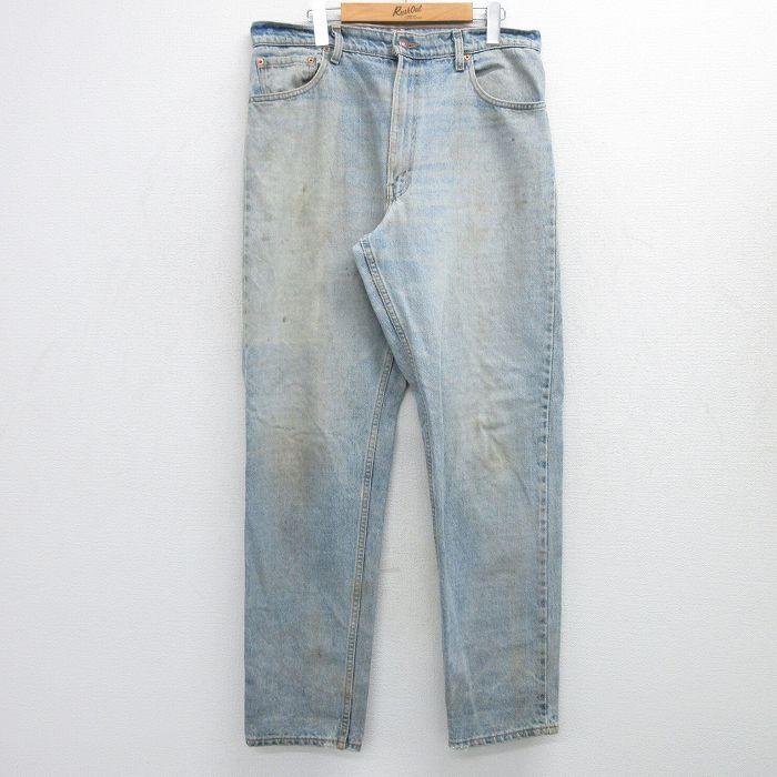 Levi's（リーバイス） 【50%OFF】W35/古着 Levis 550 メンズ 90s ヒゲ
