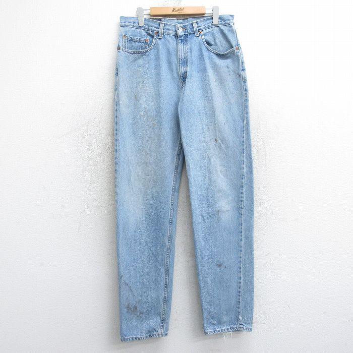 Levi's（リーバイス） W34/古着 Levis 550 メンズ テーパード コットン