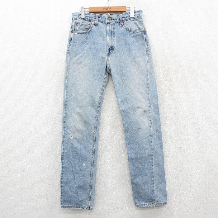 90s USA製 オールド □ Levis リーバイス 505 デニム パンツ Levi