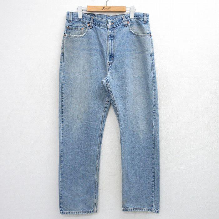 Levi's（リーバイス） W36/古着 ジーンズ Levis 505 メンズ ヒゲ