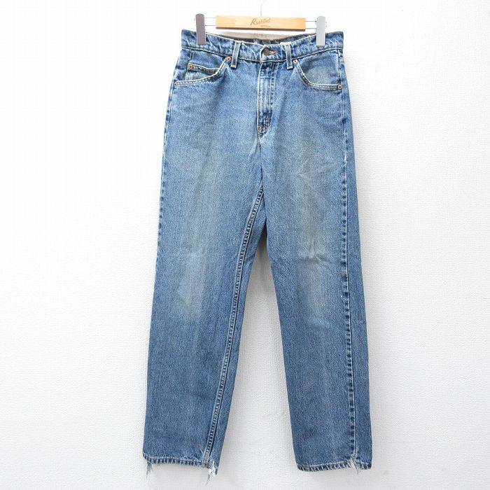 W29/古着 ジーンズ Levis リーバイス 550 メンズ 00年代 00s テーパード コットン 紺 デニム 26apr04 Levi's（リーバイス） W29/古着 ジーンズ Levis 550 メンズ 00年代 00s
