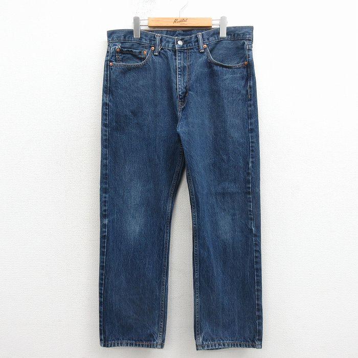 Levi's 505 ジーンズ W36 L30 濃紺 Levi's（リーバイス） W36/古着 ジーンズ Levis 505 メンズ コットン