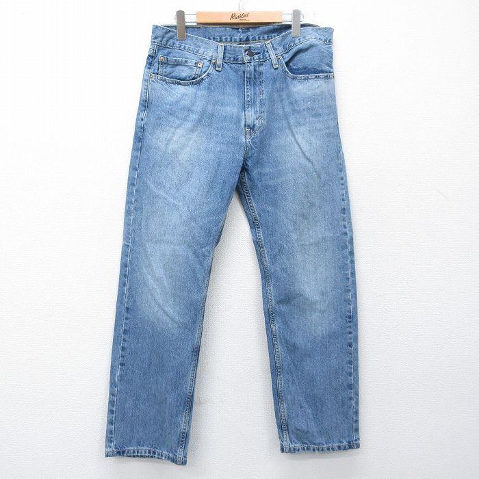 Levi's（リーバイス） W35/古着 ジーンズ Levis 505 メンズ ヒゲ