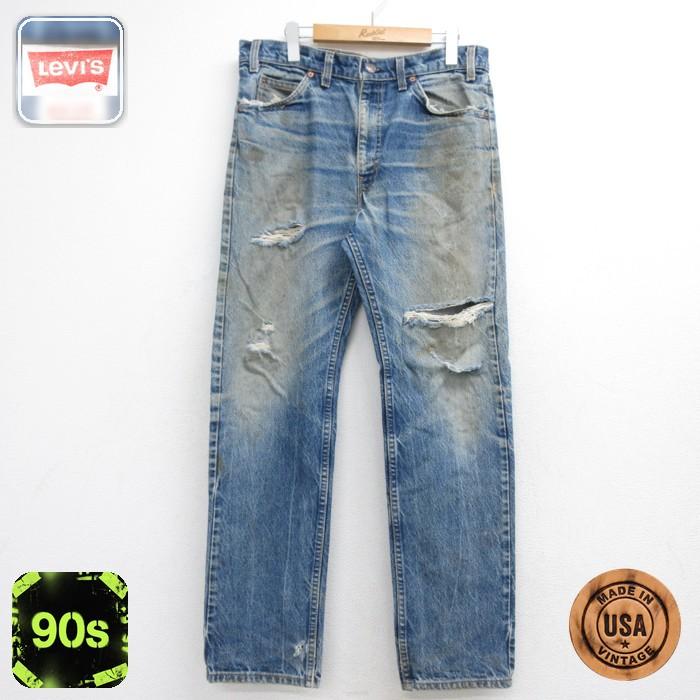 Levi's（リーバイス） W34/古着 リーバイス505 メンズ 90年代 90s