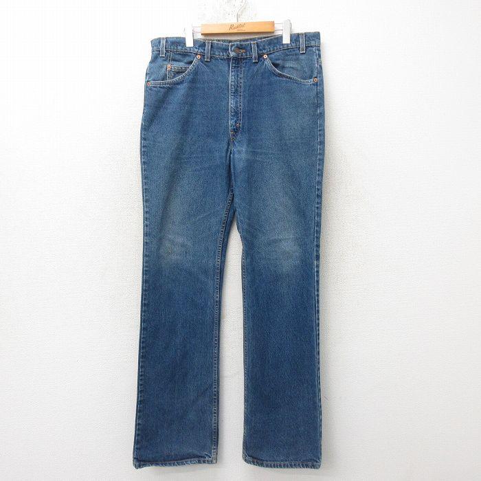 Levi's（リーバイス） W37/古着 ジーンズ Levis 517 メンズ 90s ブーツ