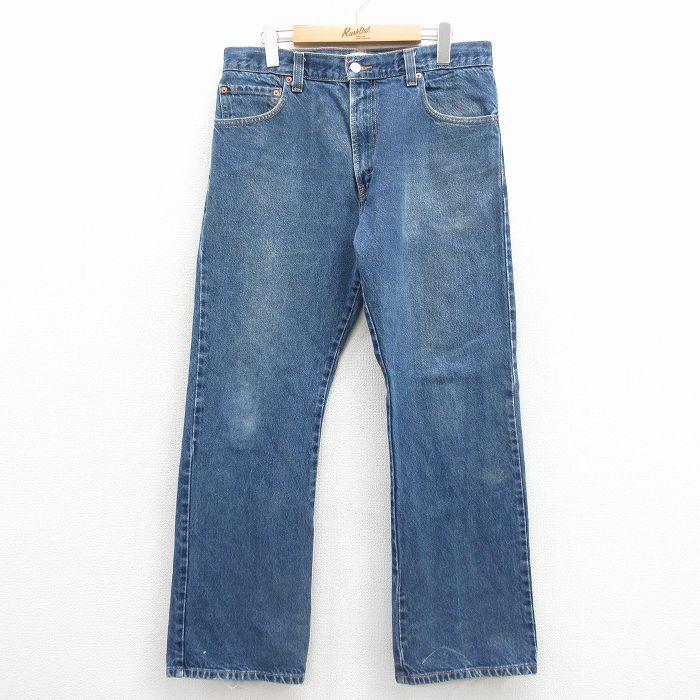 W34/古着 ジーンズ Levis リーバイス 517 メンズ ブーツカット
