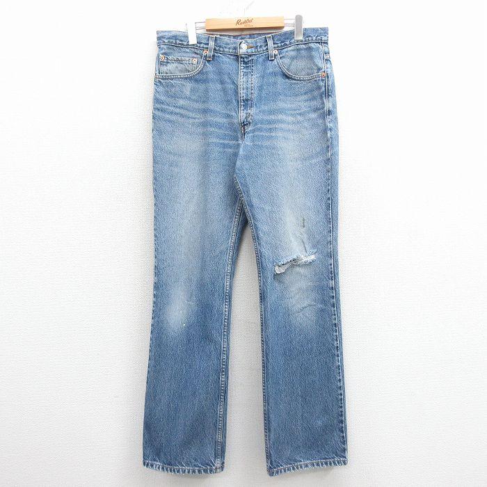 W35/古着 ジーンズ Levis リーバイス 517 メンズ 00年代 00s ブーツ