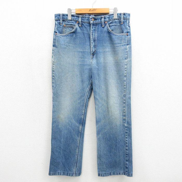 Levi's 517 W34 米国製 1990年7月製造 Levi's（リーバイス） W34/古着 ジーンズ Levis 517 メンズ 90年代 90s