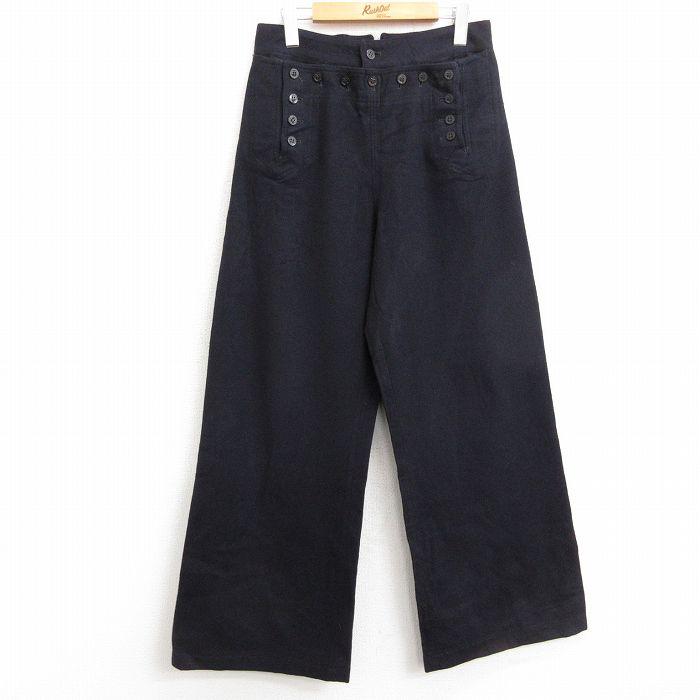 W30/古着 ビンテージ ミリタリー セーラー パンツ メンズ 60s US  