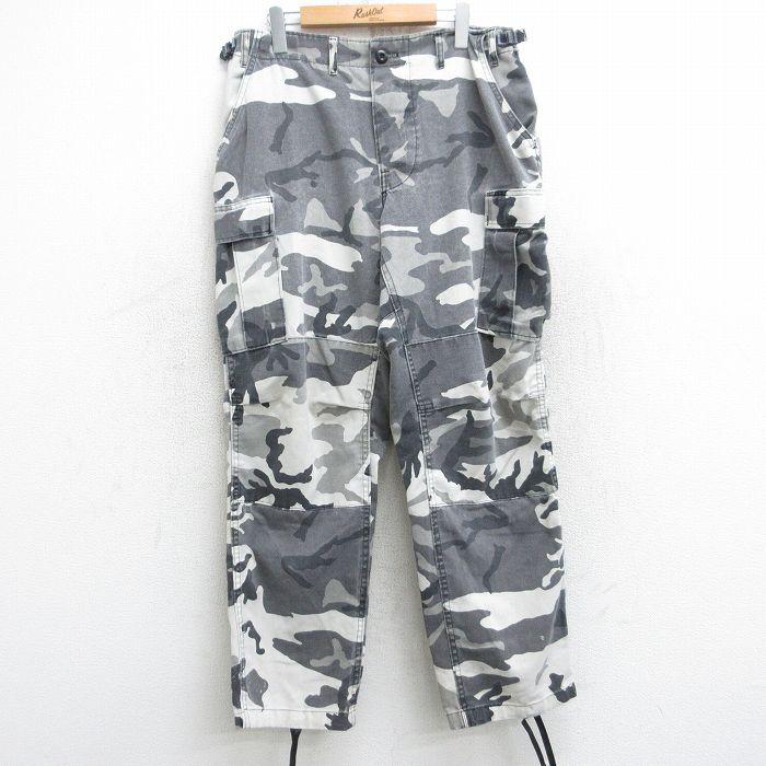 グレースウェット カーゴパンツ　vintage archive 古着　ミリタリー MILITARY 実物 USED イタリア軍 ZIP カーゴパンツ メンズ