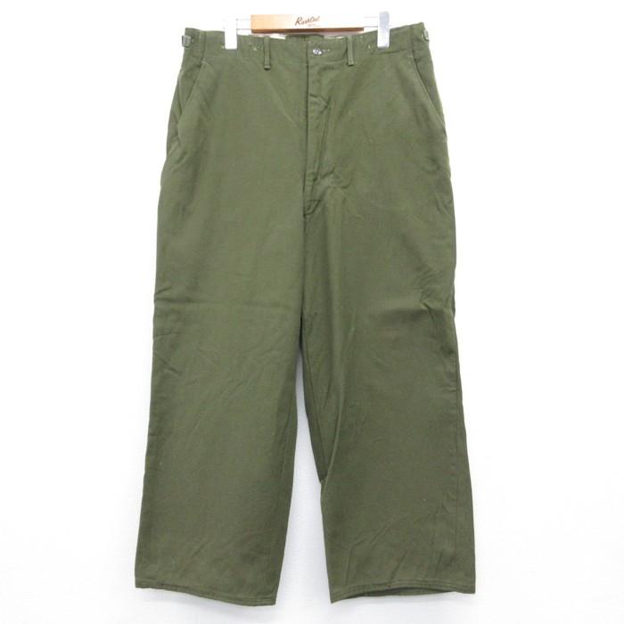 W34/古着 ビンテージ US ARMY ミリタリー パンツ メンズ 60年代 60s