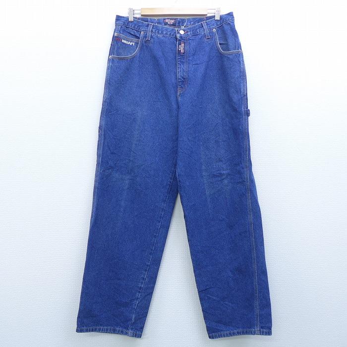 W36/古着 ペインター パンツ 00s WU WEAR ウーウェア ウータンクラン 