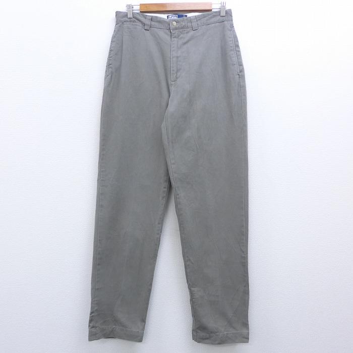 POLO RALPH LAUREN W32/古着 ブランド チノ パンツ チノパン 90s 