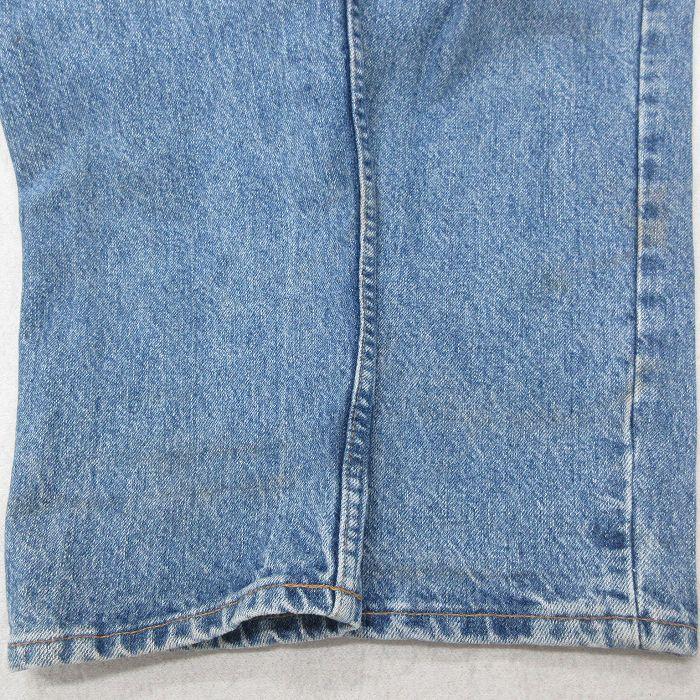 W33/古着 リーバイス Levis 532 ジーンズ メンズ 90s ヒゲ コットン テーパード 紺 ネイビー デニム 23sep20 中古 ボトムス ジーパン G｜furugiyarushout｜09