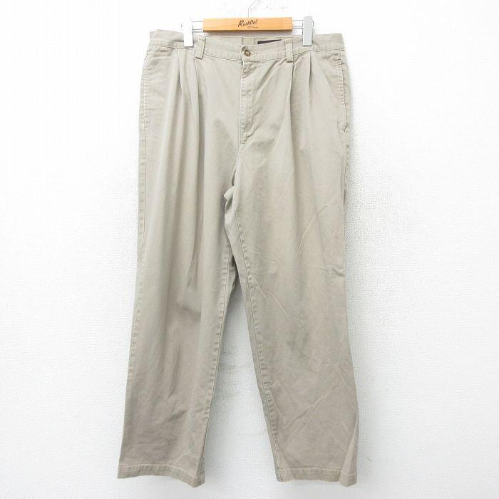 Eddie Bauer W34/古着 エディーバウアー チノ パンツ チノパン
