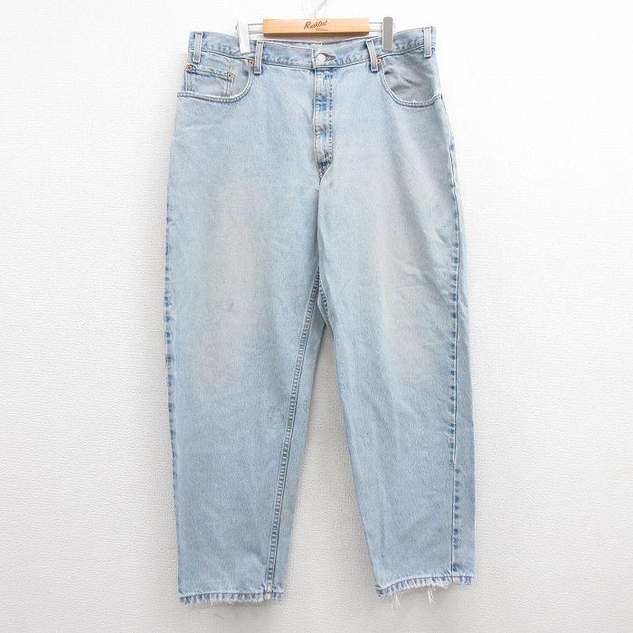 W38/古着 リーバイス Levis 560 ジーンズ メンズ テーパード 紺 