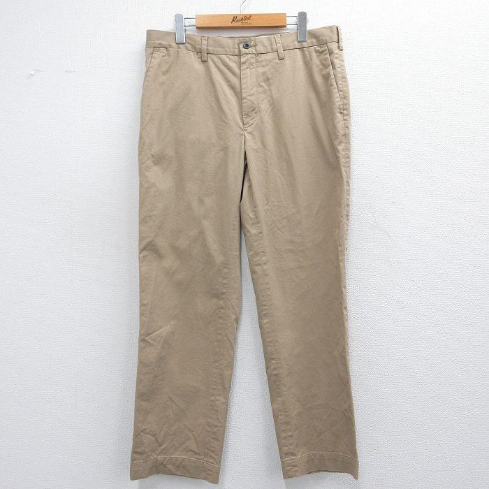 ポロ ラルフローレン W35 チノ コーデュロイ 90s ベージュ 16165 POLO RALPH LAUREN（ポロ・ラルフローレン） 【50%OFF】W35/古着