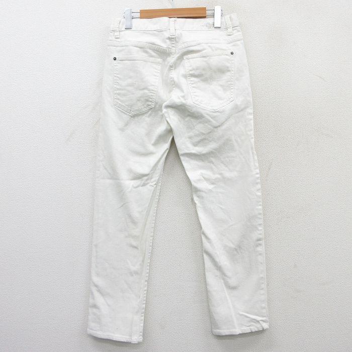 Calvin Klein（カルバン・クライン） W30/古着 ジーンズ メンズ 白 