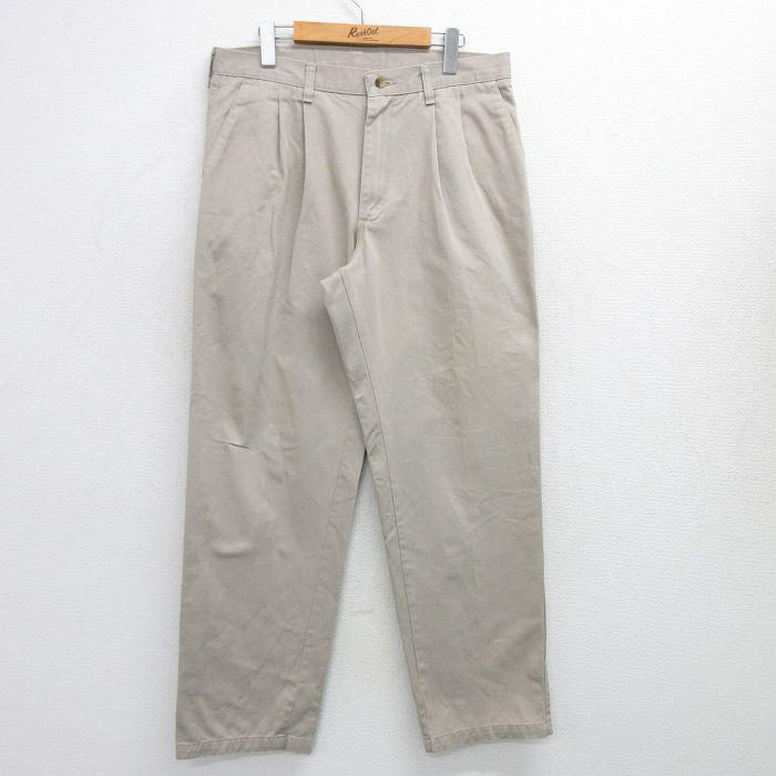Wrangler（ラングラー） W34/古着 チノ パンツ チノパン メンズ 
