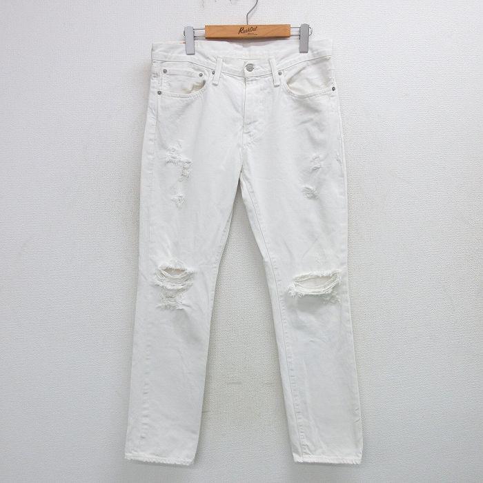 Levi's（リーバイス） W34/古着 Levis 511 ジーンズ メンズ 白