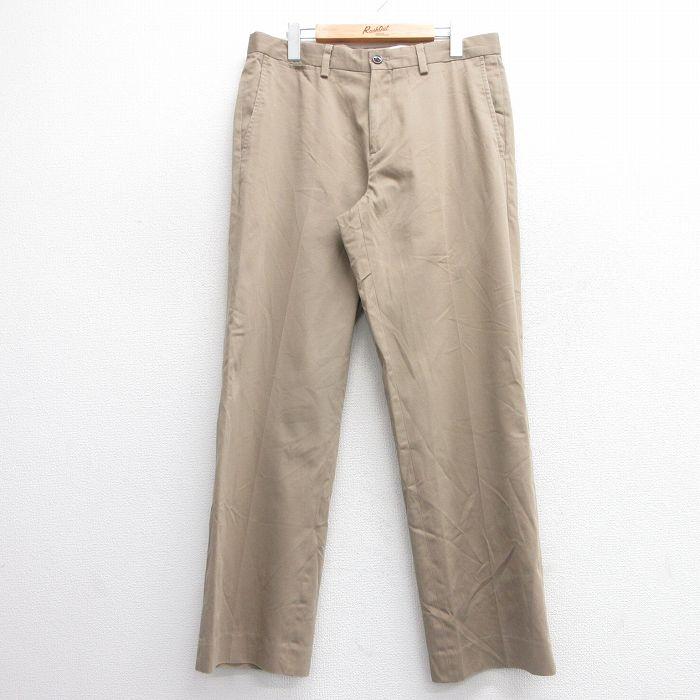 Eddie Bauer（エディーバウアー） W33/古着 パンツ メンズ コットン