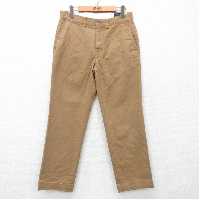 90s Polo Ralph Lauren スエードパンツ ブラウン 古着 90年代 ラルフローレン Ralph Lauren POLO by Ralph Lauren