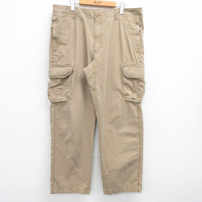 L.L.Bean（エルエルビーン） W39/古着 LLBEAN カーゴ パンツ メンズ 