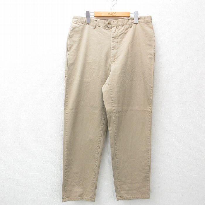 GAP（ギャップ） W36/古着 パンツ メンズ 00s コットン ベージュ