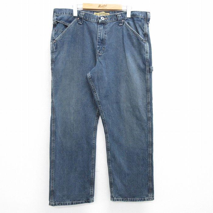 Lee（リー） W40/古着 ペインター パンツ メンズ 大きいサイズ 