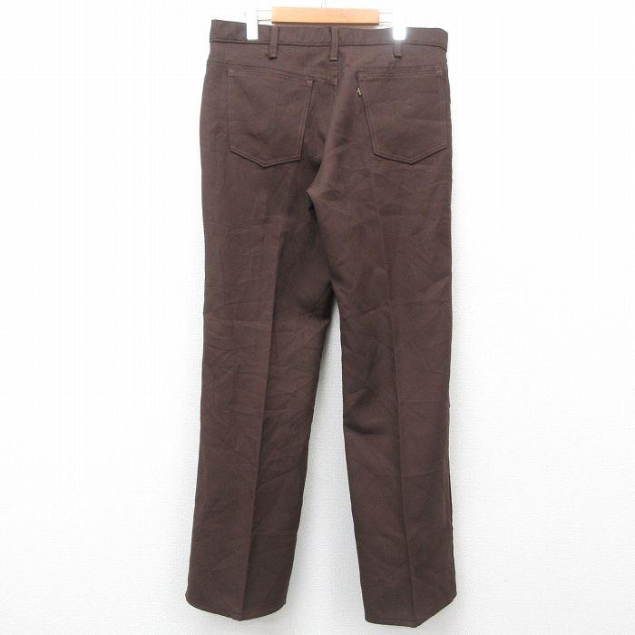 Levi's（リーバイス） W36/古着 Levis パンツ メンズ 80s 茶 ブラウン