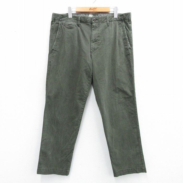 GAP W38/古着 ギャップ パンツ メンズ 濃緑系 グリーン 25jun14