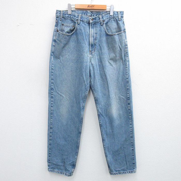 GAP（ギャップ） W37/古着 ジーンズ メンズ 90s コットン 紺 ネイビー