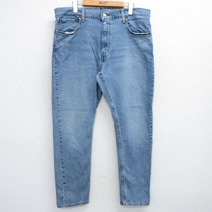 Levi's（リーバイス） W38/古着 Levis 512 ジーンズ メンズ ヒゲ 紺