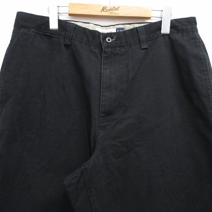 GAP W36/古着 ギャップ パンツ メンズ 00s テーパード コットン