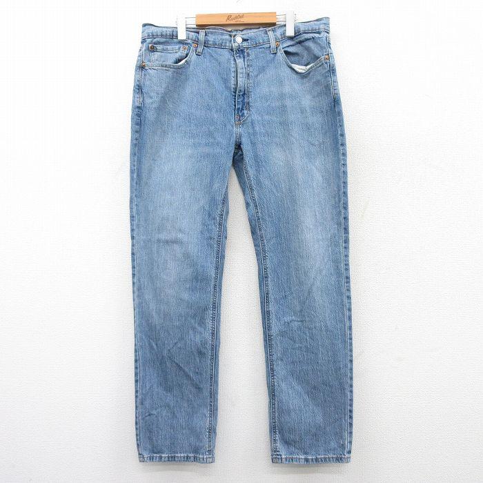 Levi's（リーバイス） W37/古着 Levis 541 ジーンズ メンズ ヒゲ 紺