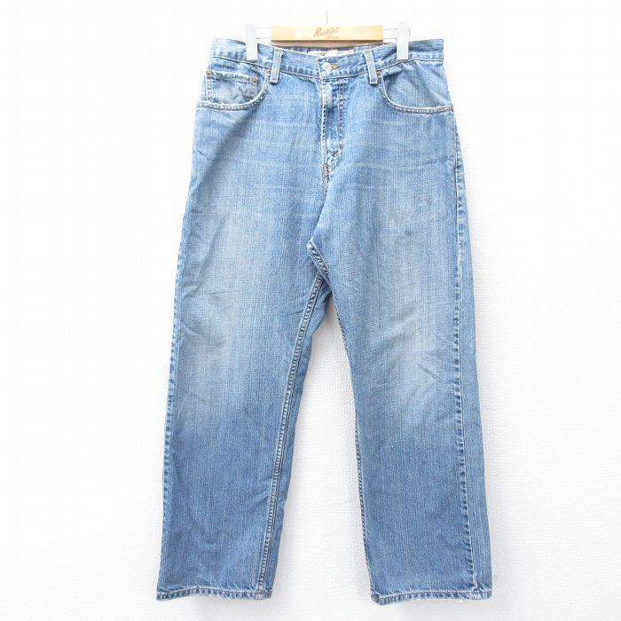 Levi's W32/古着 リーバイス Levis 569 ジーンズ メンズ ヒゲ