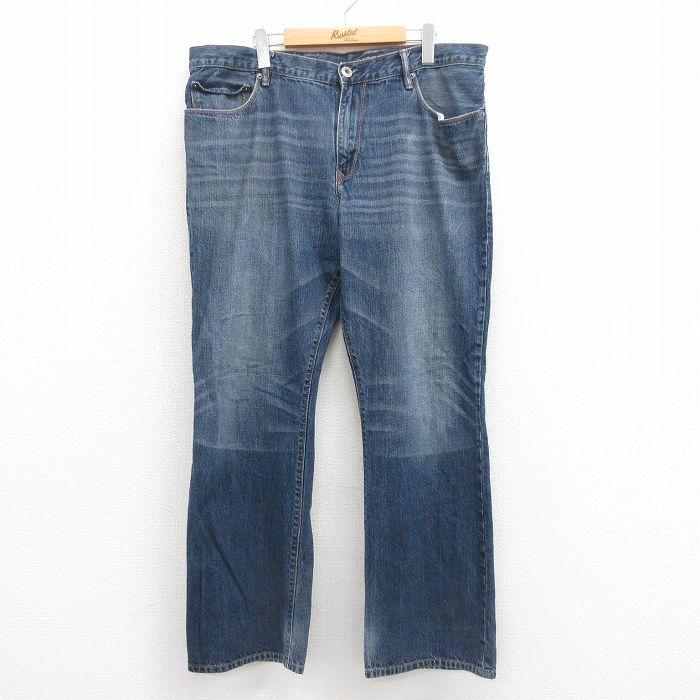 GAP（ギャップ） W38/古着 ジーンズ メンズ ヒゲ コットン 紺 ネイビー
