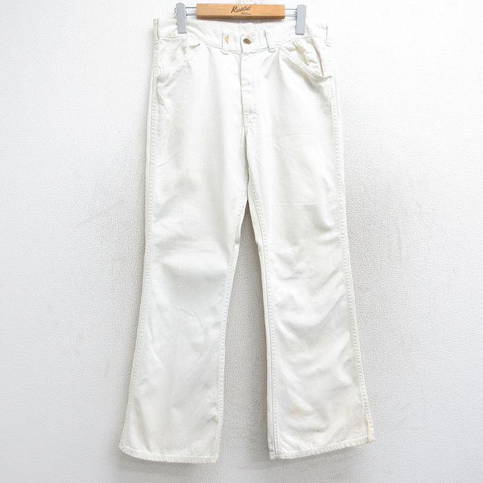 Lee（リー） 【20%OFF】W32/古着 ジーンズ メンズ 80s フレア タロン 