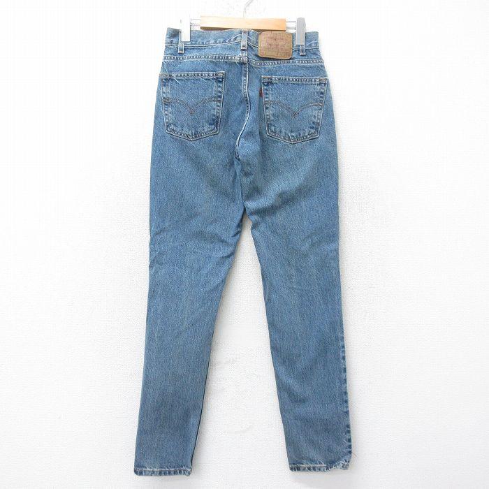 W29/古着 リーバイス Levis 512 ジーンズ メンズ 00年代 00s コットン 紺 ネイビー デニム 25sep01 中古 ボトムス ジーパン Gパン ロング パンツ Levi's（リーバイス） 【50%OFF】W29/古着 Levis 512 ジーンズ メンズ