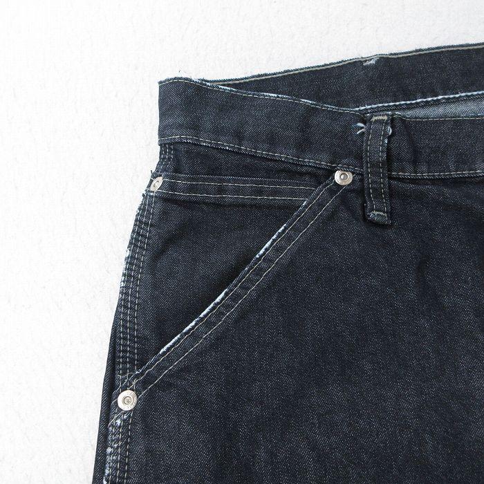 Wrangler（ラングラー） W37/古着 ペインター パンツ メンズ 黒