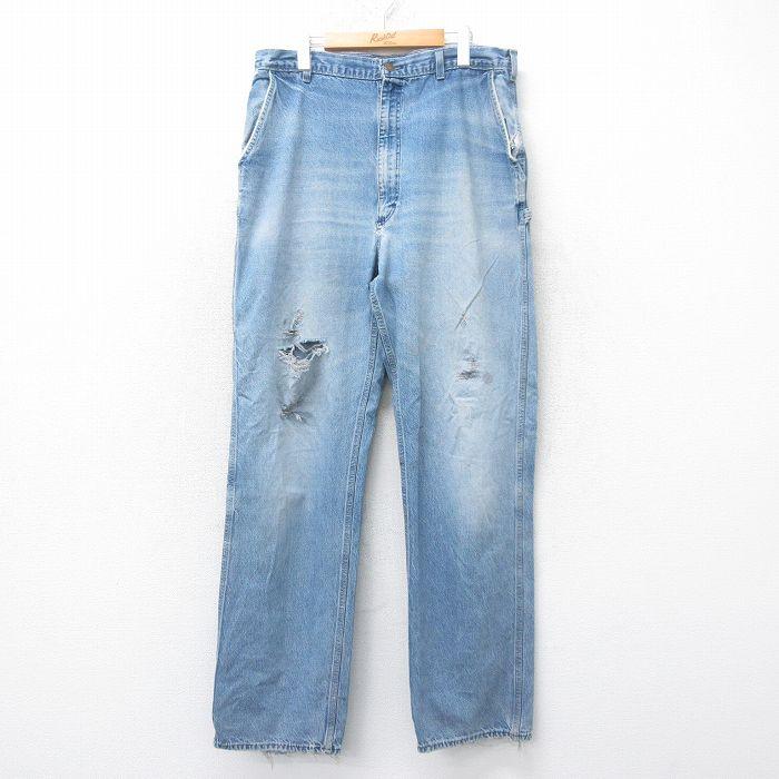 OSHKOSH（オシュコシュ） W34/古着 ペインター パンツ メンズ 80s ボロ