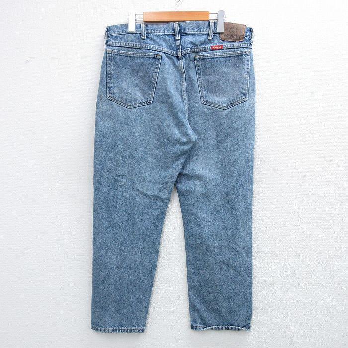 Wrangler（ラングラー） W36/古着 ジーンズ メンズ 00s ヒゲ コットン