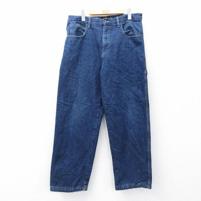 W34/古着 レッドヘッド ペインター パンツ メンズ 00s コットン 濃紺