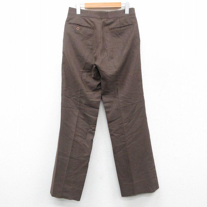 Sears（シアーズ） W30/古着 スラックス パンツ メンズ 90s 茶